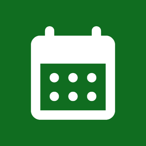 Logo of the Fossify Calendar android application